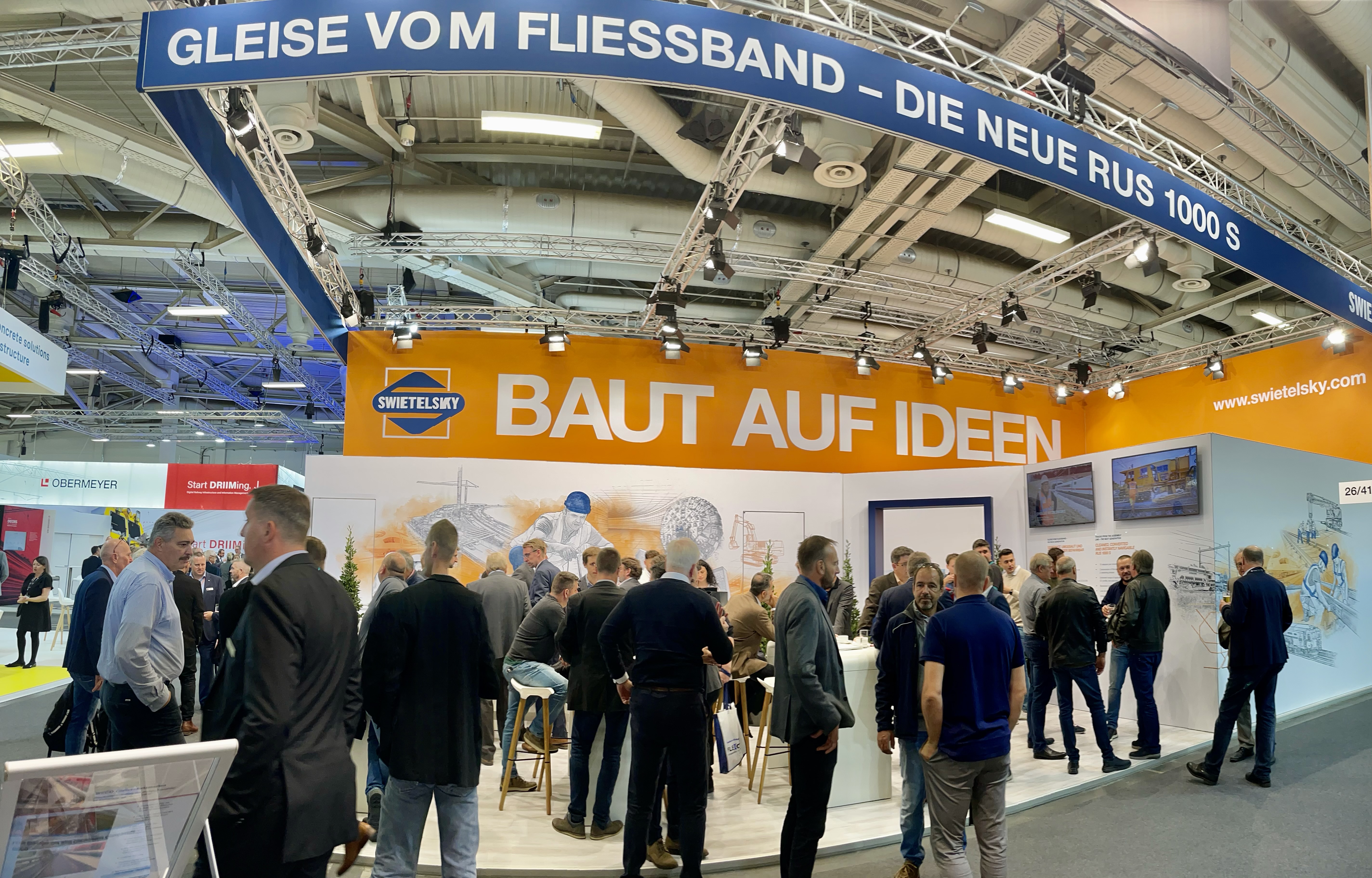 SWIETELSKY Bahnbau auf der InnoTrans 2022 in Berlin